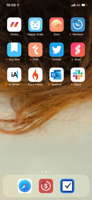 Home screen, April 2019