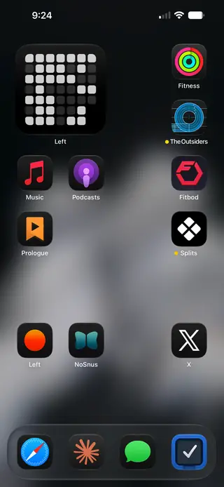Home screen, August 2026