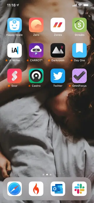 Home screen, June 2019