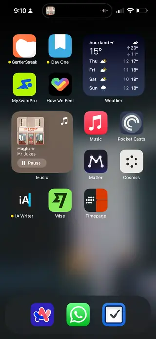 Home screen, May 2024
