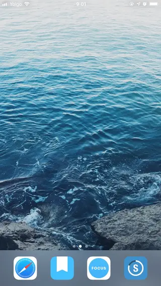 Home screen, September 2018