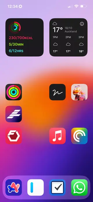 Home screen, September 2024